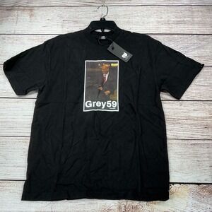 G59 Records Mayor Tee Graphic Print Ray Nagin Mens Medium Black New With Tags